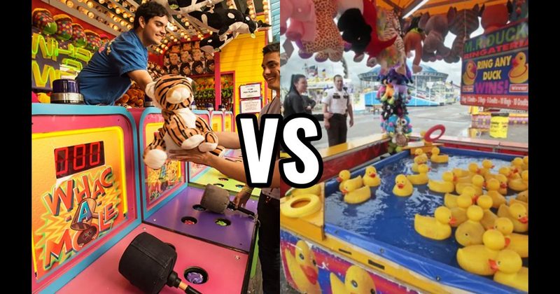 Duck Pond vs. Whac-A-Mole
