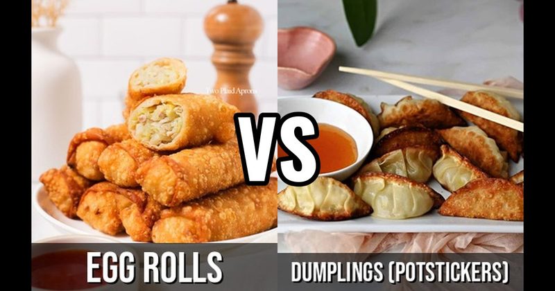 Dumplings vs. Egg Rolls