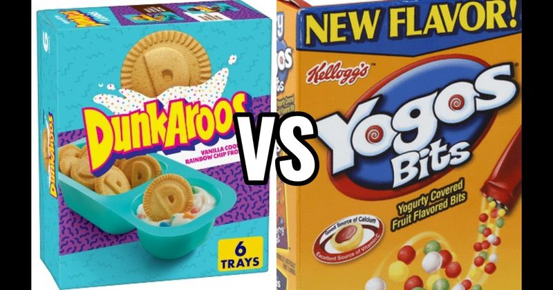 Dunkaroos vs. Yogos