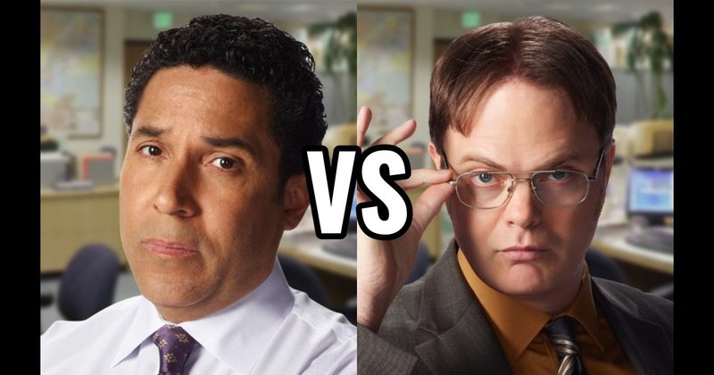 Dwight Schrute vs. Oscar Martinez