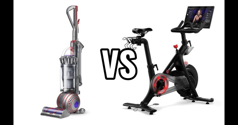 DYSON VACUUM vs. PELOTON BIKE