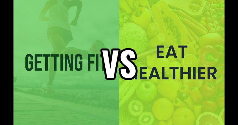 Eat Healthier vs. Peak Fitness