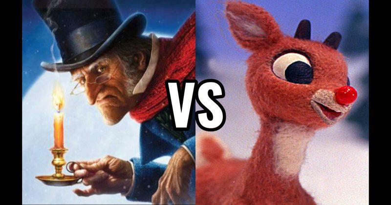 Ebenezer Scrooge (Christmas Carol) vs. Rudolph (Rudolph the Red-Nosed Reindeer)