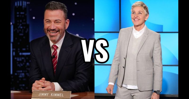 Ellen DeGeneres vs. Jimmy Kimmel