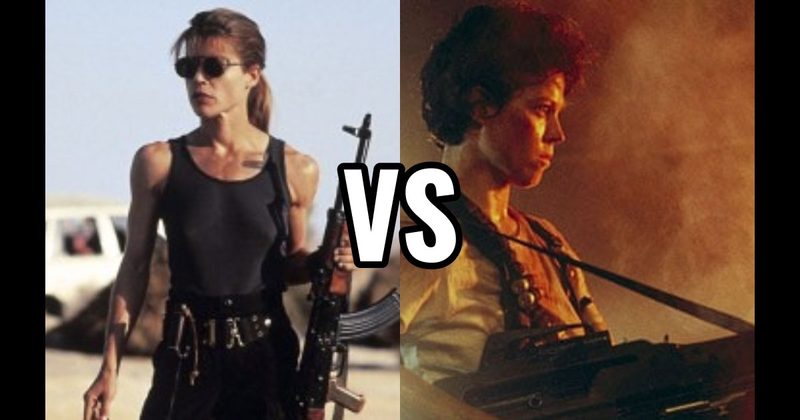 Ellen Ripley (Alien) vs. Sarah Connor (Terminator / T2)