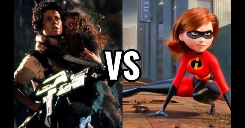 ELLEN RIPLEY (ALIENS) vs. HELEN PARR (THE INCREDIBLES)