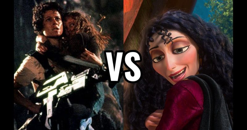 ELLEN RIPLEY (ALIENS) vs. MOTHER GOTHEL (TANGLED)