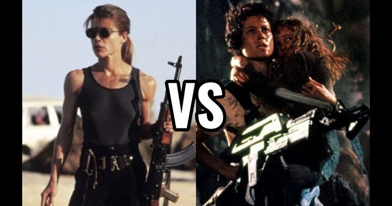 ELLEN RIPLEY (ALIENS) vs. Sarah Connor (Terminator / T2)