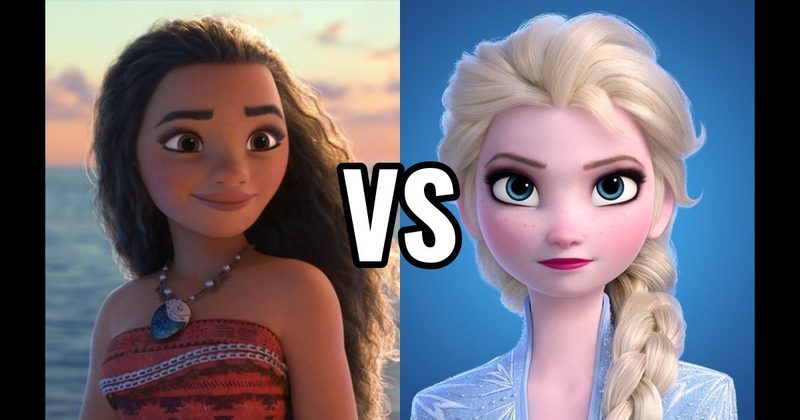 Elsa (Frozen) vs. Moana (Moana)