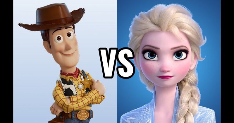 Elsa (Frozen) vs. Woody (Toy Story)