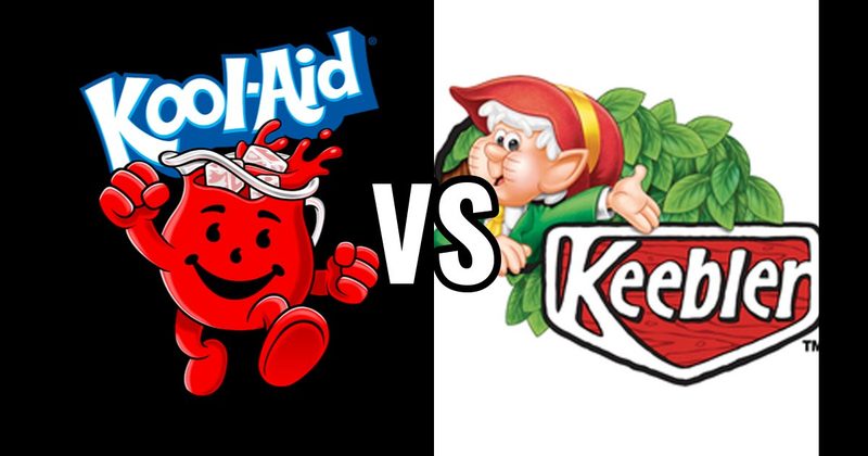 Ernie the Elf (Keebler Elves) vs. Kool-Aid Man