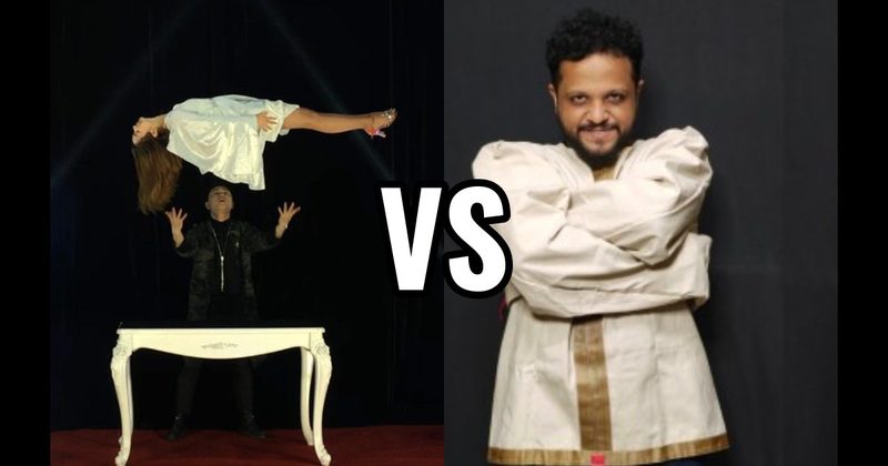 Escape a Straitjacket vs. Levitation
