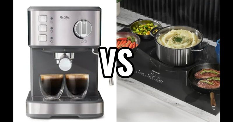Espresso Machine vs. Induction Cooktop