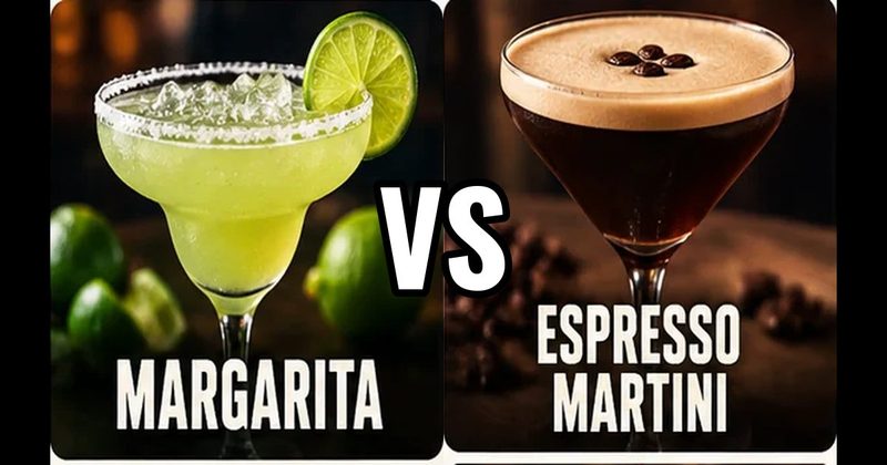 Espresso Martini vs. Margarita