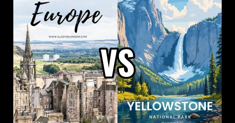 European City Tour vs. National Park Adventure