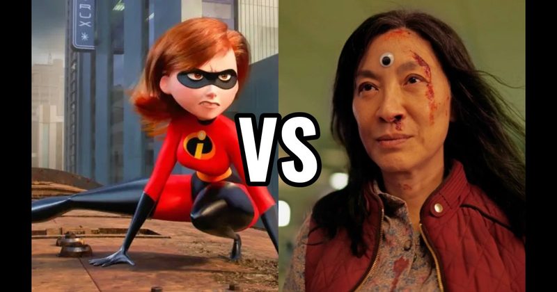EVELYN WANG (EVERYTHING EVERYWHERE ALL AT ONCE) vs. HELEN PARR (THE INCREDIBLES)