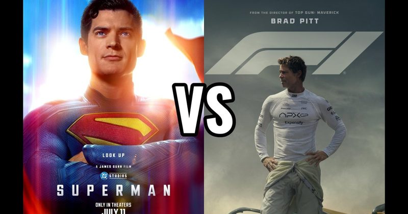 F1 (2025) vs. Superman (2025)