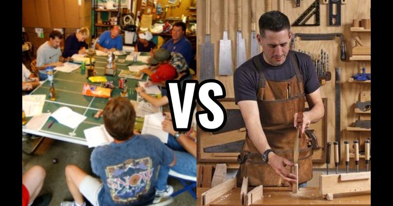 Fantasy Football vs. Woodworking