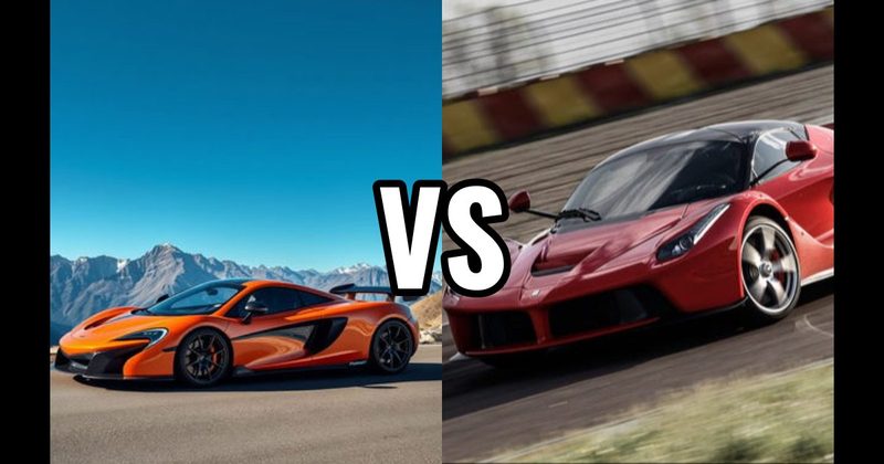 Ferrari LaFerrari vs. McLaren P1