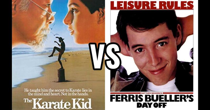 Ferris Bueller’s Day Off (1986) vs. Karate Kid (1984)