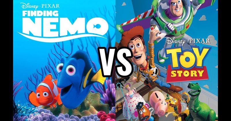 Finding Nemo vs. Toy Story (1995)