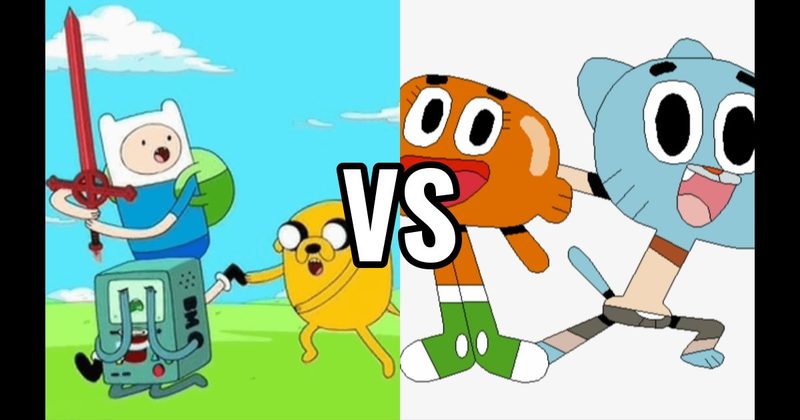 Finn & Jake vs. Gumball & Darwin