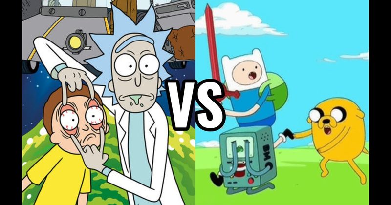Finn & Jake vs. Rick & Morty