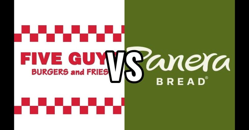 Five Guys Burgers and Fries vs. Panera Bread