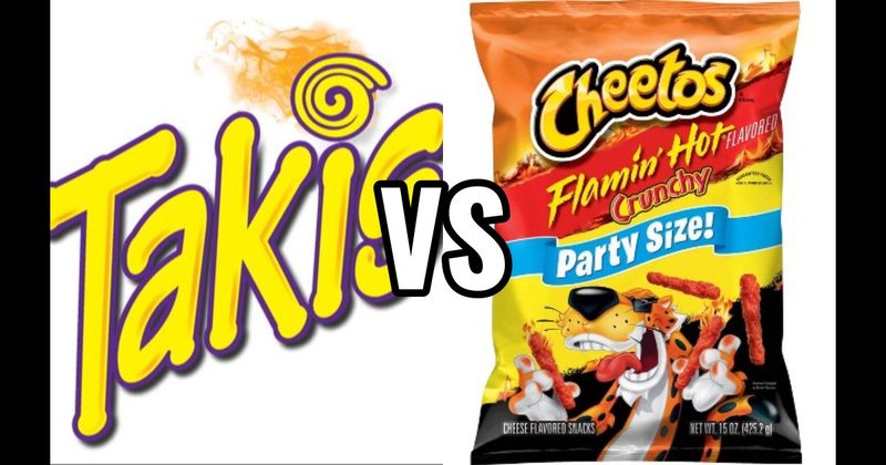 Flamin’ Hot Cheetos vs. Takis