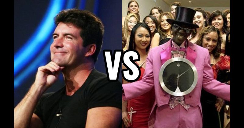 Flavor Flav — Flavor of Love vs. Simon Cowell (American Idol)