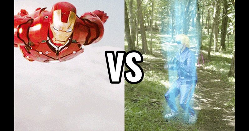 Flight vs. Teleportation