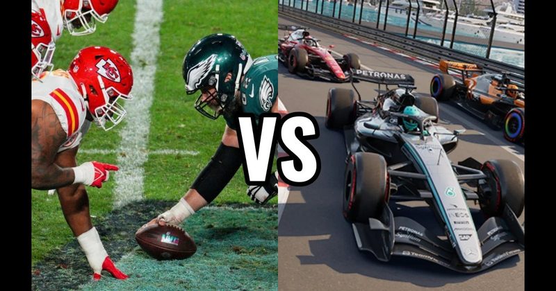 Football vs. Formula 1