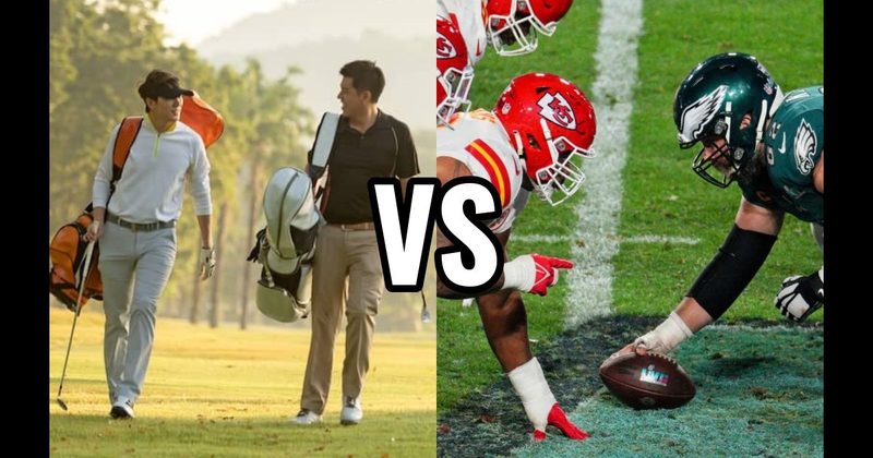 Football vs. Golf