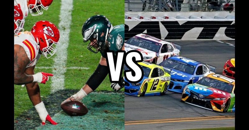 Football vs. NASCAR