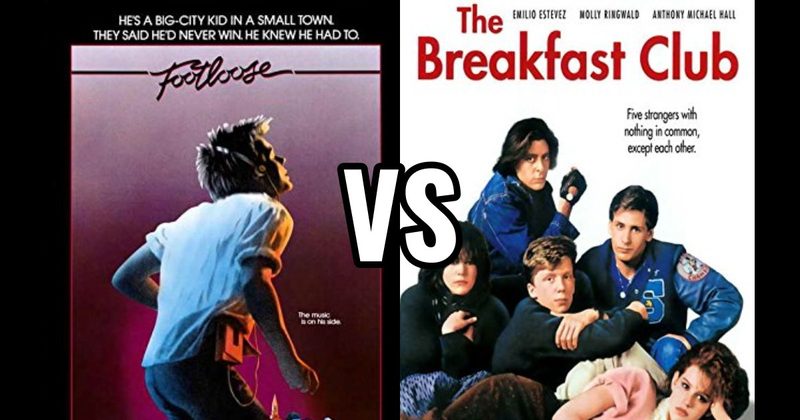 Footloose (1984) vs. The Breakfast Club (1985)