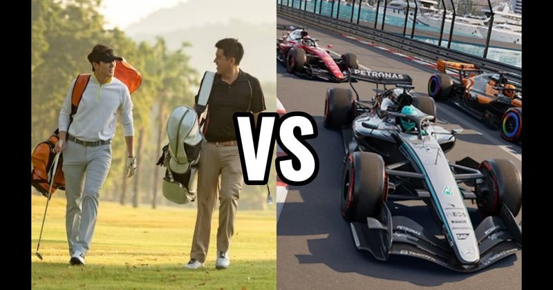 Formula 1 vs. Golf