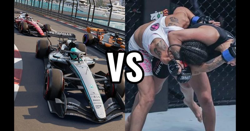 Formula 1 vs. MMA