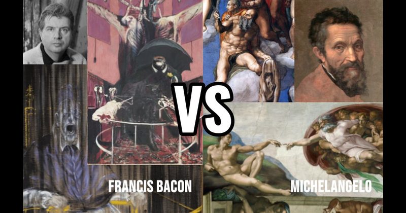 Francis Bacon vs. Michelangelo