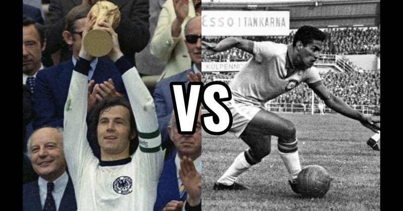Franz Beckenbauer vs. Garrincha
