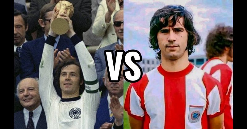 Franz Beckenbauer vs. Gerd Müller