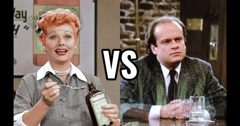 Frasier Crane (Cheers / Frasier) vs. Lucy Ricardo (I Love Lucy)