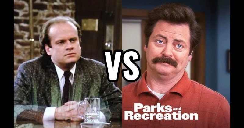 Frasier Crane (Cheers / Frasier) vs. Ron Swanson (Parks and Recreation)