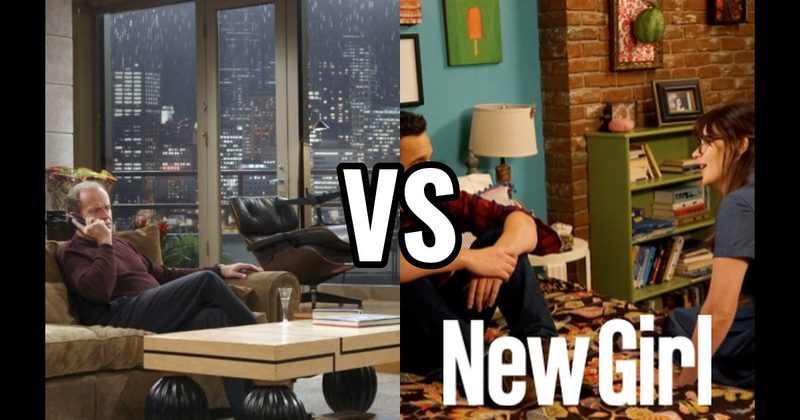 Frasier’s Apartment (Frasier) vs. Jess & Nick’s Loft (New Girl)