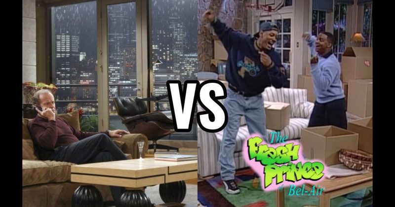 Frasier’s Apartment (Frasier) vs. The Banks Mansion (Fresh Prince of Bel-Air)
