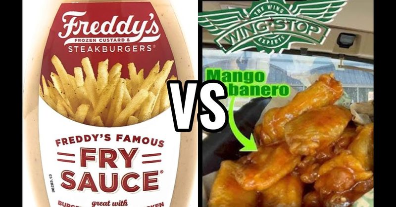 Freddy’s Fry Sauce (Freddy’s) vs. Wingstop Mango Habanero (Wingstop)