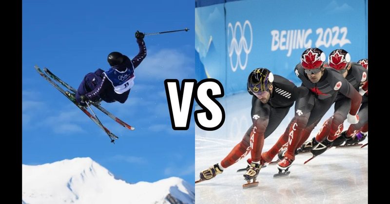 Freestyle Skiing vs. Short Track Speed Skating