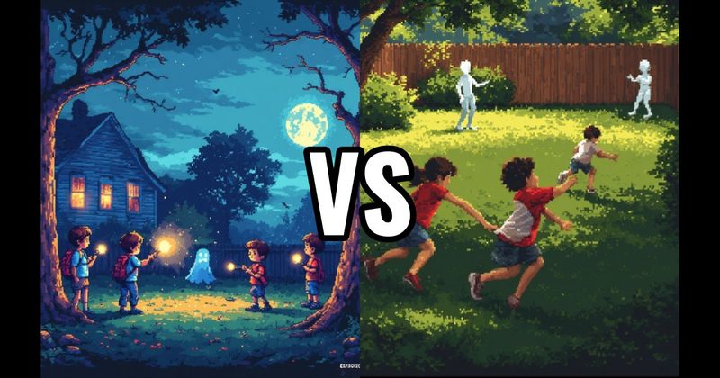 Freeze Tag vs. Ghost in the Graveyard