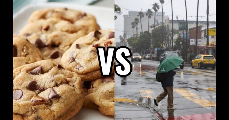 Freshly Baked Cookies vs. Rain on Dry Pavement