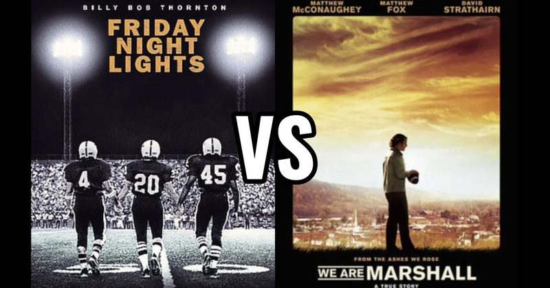 Friday Night Lights vs. We Are Marshall