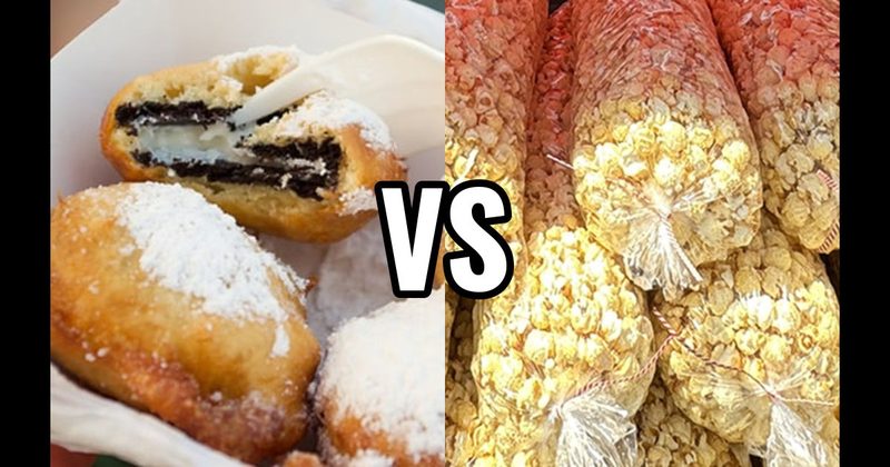 Fried Oreos vs. Kettle Corn